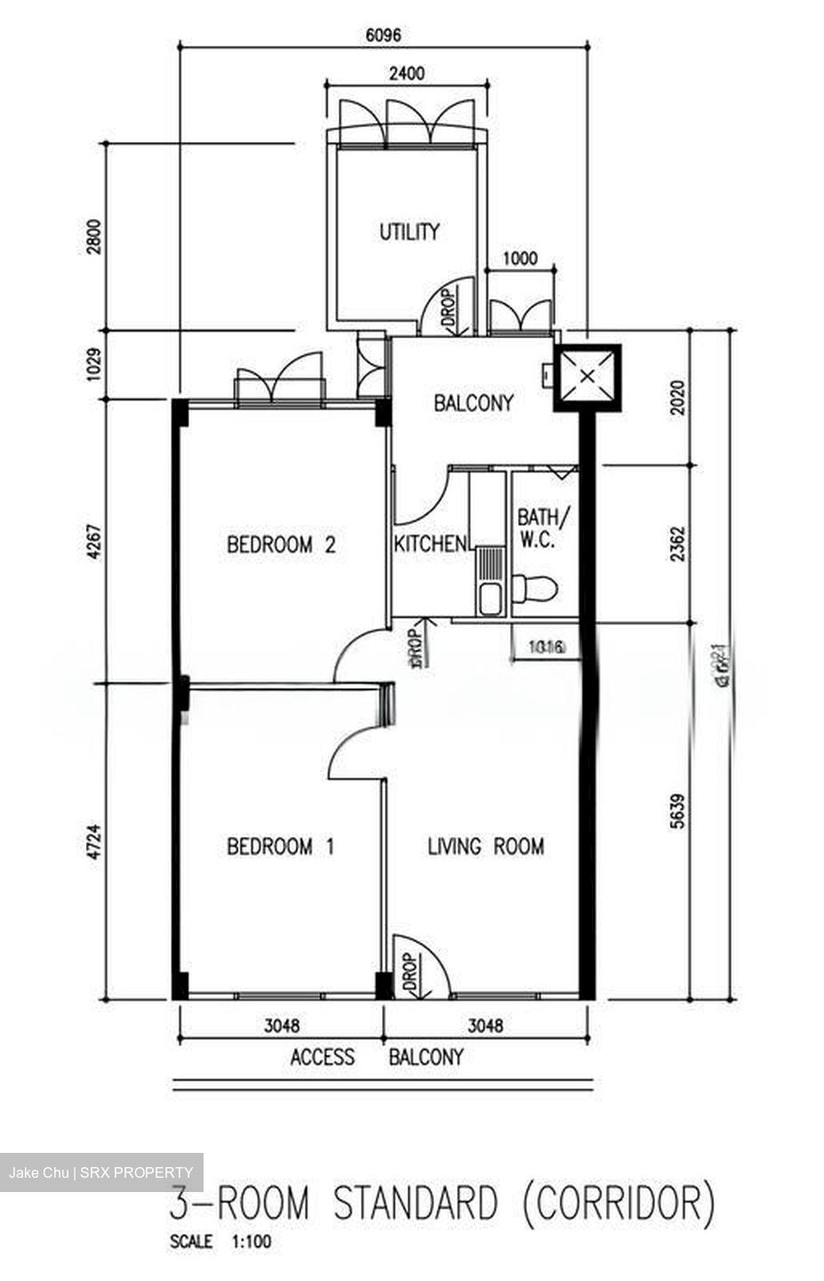 Blk 107 Tiong Bahru Orchid (Bukit Merah), HDB 3 Rooms #507055611